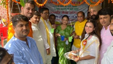 Photo of उन्नति सेवा संस्थान एवं युवा मोर्चा ने किया प्याऊ शाला का उद्धघाटन
