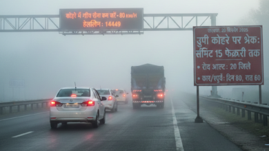 Photo of यूपी कोहरे पर ब्रेक: स्पीड लिमिट 15 फरवरी तक